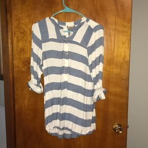 DayTrip Buckle striped top